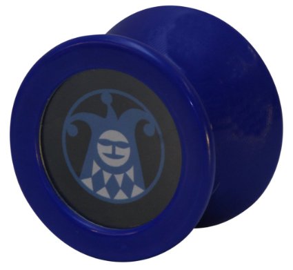 Yoyo King Blue Jester Yoyo with Narrow Responsive and Wide Nonresponsive C Bearing and Extra Yoyo String