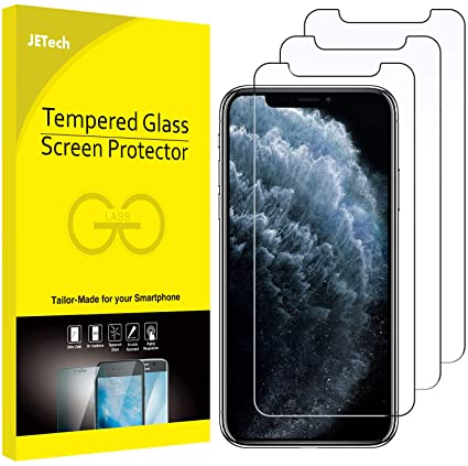 JETech Screen Protector for Apple iPhone 11 Pro Max and iPhone Xs Max 6.5-Inch, Tempered Glass Film, 3-Pack