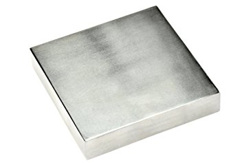 SE JT34443SB Steel Bench Block, 4” x ¾” x 4”