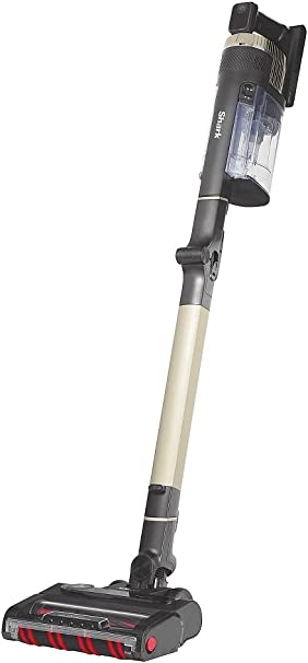 Shark Stratos Cordless Stick Vacuum Cleaner [IZ400UKT], with Anti Hair Wrap Plus & Clean Sense IQ, Pet Pro Model, Single Battery, Charcoal/Brass