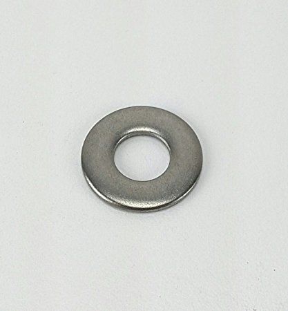 Stainless Flat Washers 1/4 Inch, 304 Stainless Steel, 100 pieces (1/4 Flat Washer) by "Chenango Supply Co., Inc."