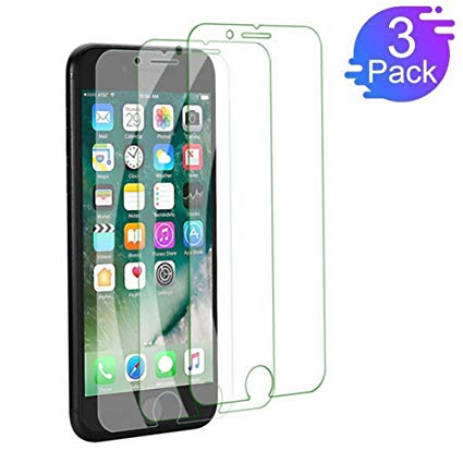 iPhone 8, 7, 6S, 6 Screen Protector Glass,OLINKIT Tempered Glass Screen Protector for Apple iPhone 8, 7, iPhone 6S, iPhone 6 [4.7"inch] 2017 2016, 2015 (3-Pack)