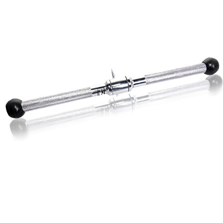 CAP Barbell Machine Bar with Revolving Hanger, 20"