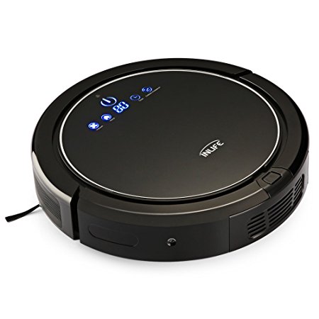 INLIFE Robotic Vacuum Cleaner Automatic Floor Cleaner with Self Charging and Wet /Dry Mop