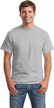 Hanes Men's T-Shirt, Beefy-T Heavyweight Cotton Crewneck Tee, 1 or 2 Pack, Available in Tall Sizes