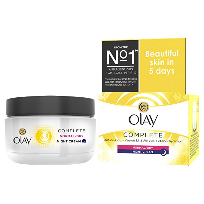 Olay Complete 3-in-1 Moisturiser Night Cream, 50 ml