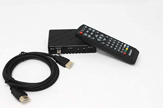 Free TV (Lite v2) Full HD Free To Air Satellite Receiver, PVR Via USB,Video/Music Player Via USB, Receive UK Freesat Stations ,Free To Air Box,12 Volt