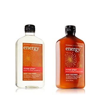 Bath & Body Works Orange Ginger Body & Shine Shampoo & Conditioner Set