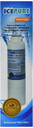 IcePure RFC0700A Water Filter Replacement Cartridge for Samsung, Kenmore