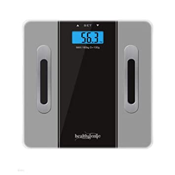 Healthgenie Body Composition Weighing Scale with BMI and Body Weight - (Grey)