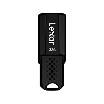 Lexar JumpDrive S80 32GB USB 3.1 Flash Drive, Up to 130MB/s Read (LJDS080032G-BNBNU), Black