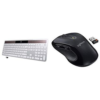 Logitech K750 Wireless Solar Keyboard for Mac with M510 Wireless Mouse