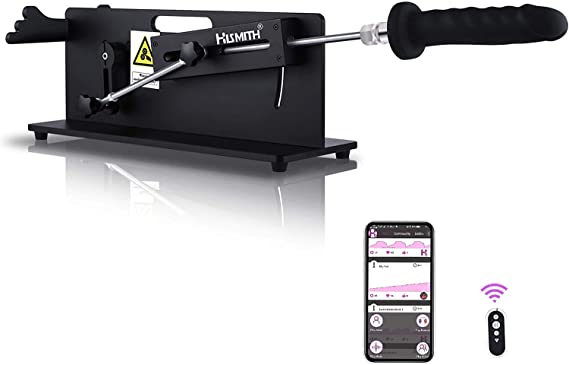 Hismith Table Top 2.0 Pro - Premium Sex Machine with APP/Remote/Wire 3 in 1 Control, Love Machine with KlicLok System
