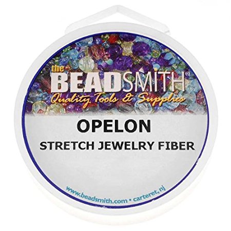 Beadaholique Opelon Floss Stretch Bead Cord, 82-Feet