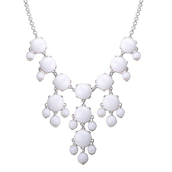 Jane Stone Small Bubble Necklace Y-Necklace Fashion Jewelry Statement Jewellery(Fn0626)