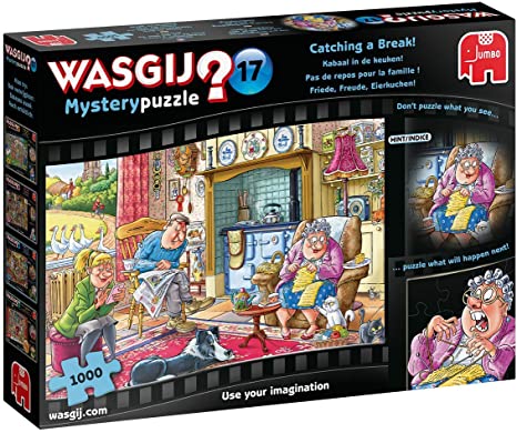 Wasgij, Mystery 17, Catching a Break, Jigsaw Puzzle