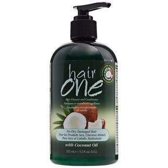 Hair One Coconut Oil Cleansing Conditioner for Dry Hair 12 oz.