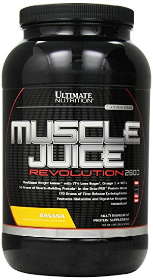 Ultimate Nutrition Muscle Juice Revolution 2600, Banana, 4.69 Pound