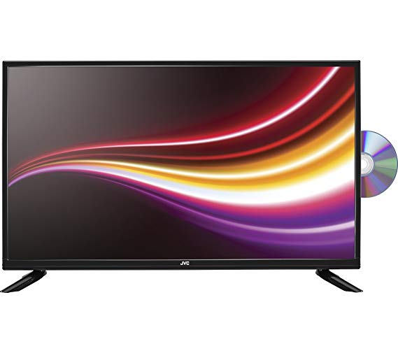 JVC LT-32C365 32" LED TV with Built-in DVD Player, Freeview, USB, 3 x HDMI