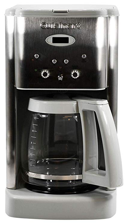 Cuisinart DCC-1200CGR Brew Central 12 Cup Programmable Coffeemaker, Light Grey