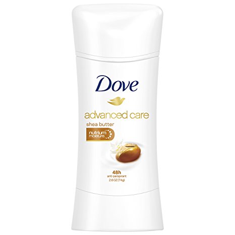 Dove Advanced Care Antiperspirant Deodorant, Shea Butter 2.6 Ounce