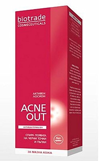Biotrade Acne Out Active lotion 60 ml - For oily and acne-prone skin Regulates oiliness