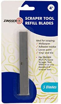 Zinsser 98015 4-Inch Scraper Refill Blades (2)