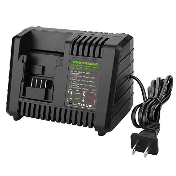 YABELLE BDCAC202B 3.0Ah Fast Charge Replacement for Black and Decker 20V Lithium-ion Battery and Porter-Cable 20V Max Lithium-ion Battery LBXR20 LBXR2020 LB2X4020 PCC685L PCC680L PCC681L LST220