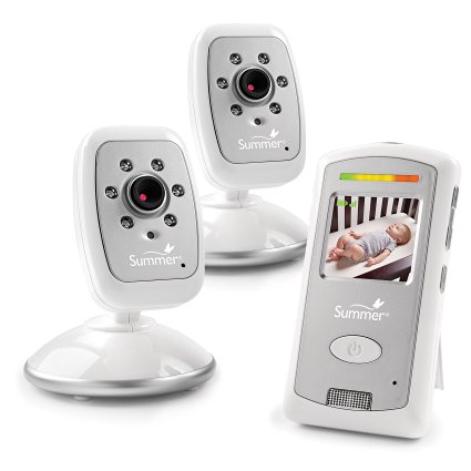 Summer Infant Clear Sight Duo Digital Color Video Baby Monitor Set