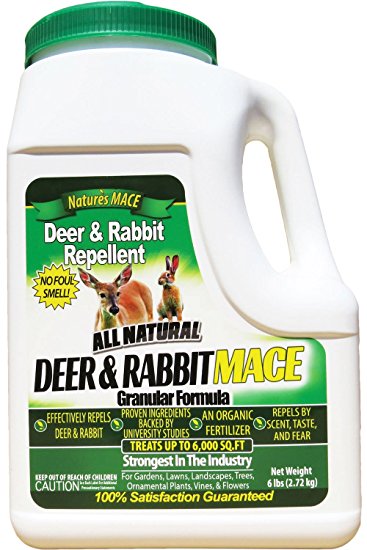 Nature's MACE Deer and Rabbit Repellent Granular Shaker 6lb