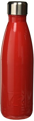 RTIC Double Wall Vacuum Insulated Water Bottle, 17 oz, Red