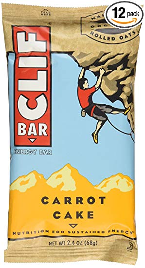Clif Bar, 2.4 Ounce - Organic Carrot Cake (12 Pack)