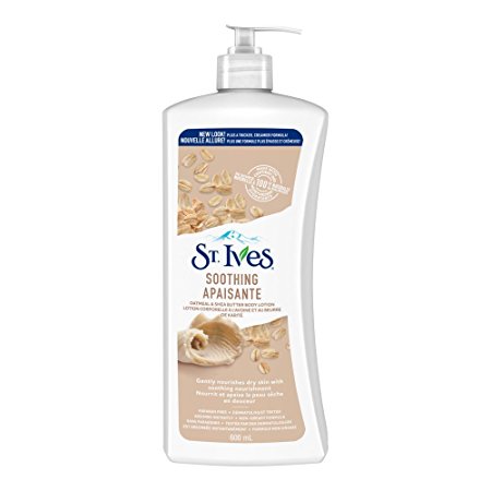 St. Ives Naturally Soothing Oatmeal and Shea Butter Body Lotion, 600mL