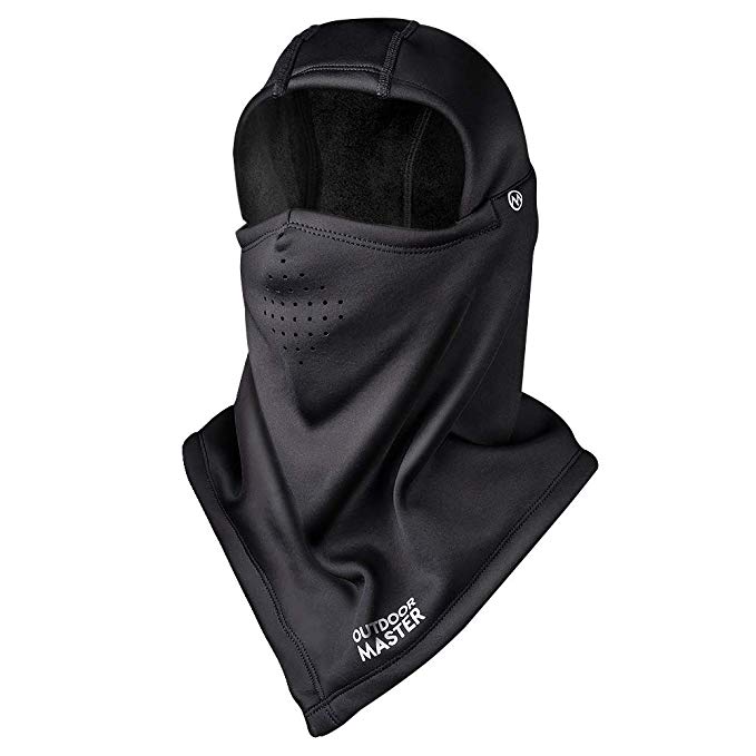 OutdoorMaster Ski Mask - Balaclava Face Mask for Skiing & Snowboarding, Windproof & Water Resistant with Thermal Fleece - for Men, Women and Youth