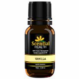Vanilla Essential Oil BIG 15ml 5oz By Scential Health - 100 Certified Pure Therapeutic Grade Essential Oil With No Fillers Bases Additives OR Carrier Oils