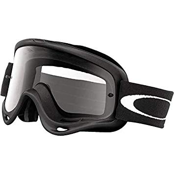 Oakley MX O Frame Matte Adult Dirt Off-Road Motorcycle Goggles Eyewear - Black/Clear / One Size Fits All