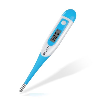 Clinical Professional Digital Thermometer prooral Oral or Axillary Underarm Use for Baby65292Child Adult to Detect Fever Measure Body Temperature-Best Oral Thermometer