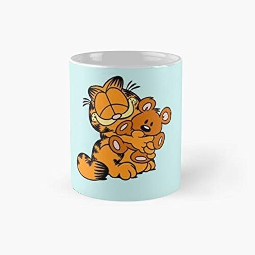Garfield And Pooky Classic Mug | Best Gift Funny Coffee Mugs 11 Oz