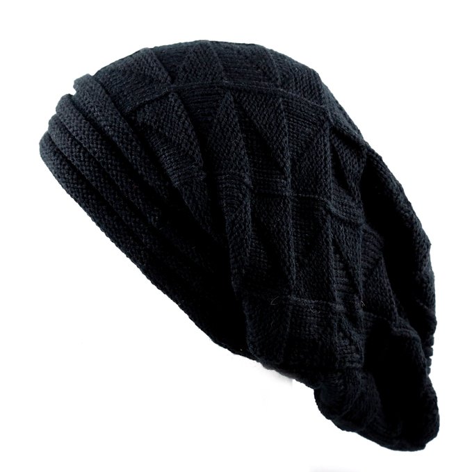 The Hat Depot 200m1202 Thick Knit Slouchy Beanie