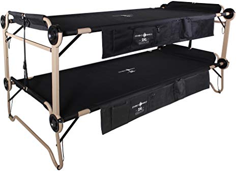 Disc-O-Bed 2XL with Organizers, Black