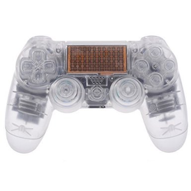 MKK Transparent Clear Controller Shell Replacement for Dualshock 4 PS4 Playstation 4 (Transparent Clear)