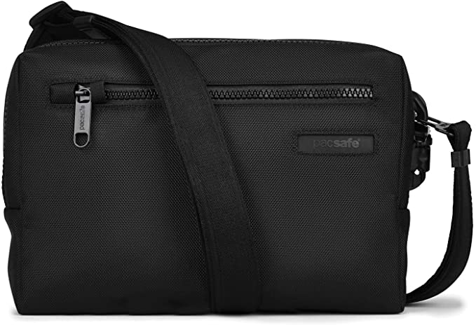 Pacsafe Intasafe Anti-Theft Sling / Crossbody Pack - Fits 10 inch Tablet, Black