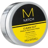 Paul Mitchell Men by Paul Mitchell Mitch Clean Cut Medium HoldSemi-Matte Styling Cream for Men 3 Ounce