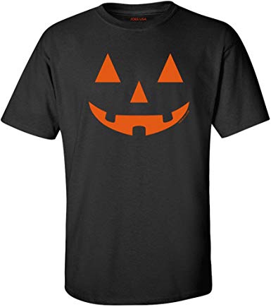 Jack O' Lantern Pumpkin Halloween Costume T-Shirt for Men Women