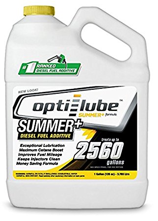 Opti-Lube Summer  Formula Diesel Fuel Additive: 1 Gallon without Accessories Treats up to 2,560 Gallons