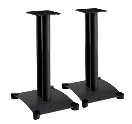 Sanus Steel Series 22" Speaker Stands for Medium to Large Bookshelf Speakers - SF22-B1