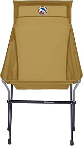 Big Agnes Big Six Camp Chair - Deluxe Comfort for Your Outdoor Adventures | Lightweight, Packable & Portable Camping Chair | Tall Back, Wide Seat | Easy Setup