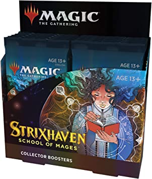 Magic The Gathering Strixhaven Collector Booster Box | 12 Packs (180 Magic Cards)