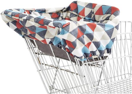 Skip Hop Take Cover Shopping Cart and High Chair Cover, Multi