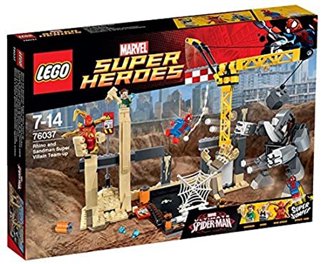 LEGO 76037 Super Heroes Rhino and Sandman Super Villain Team-Up